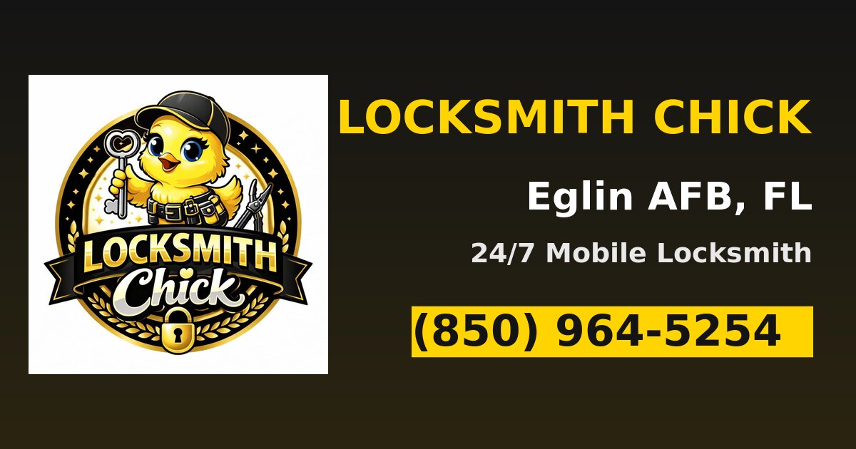 Locksmith Chick — 24/7 locksmith in Eglin AFB, FL — call (850) 964-5254