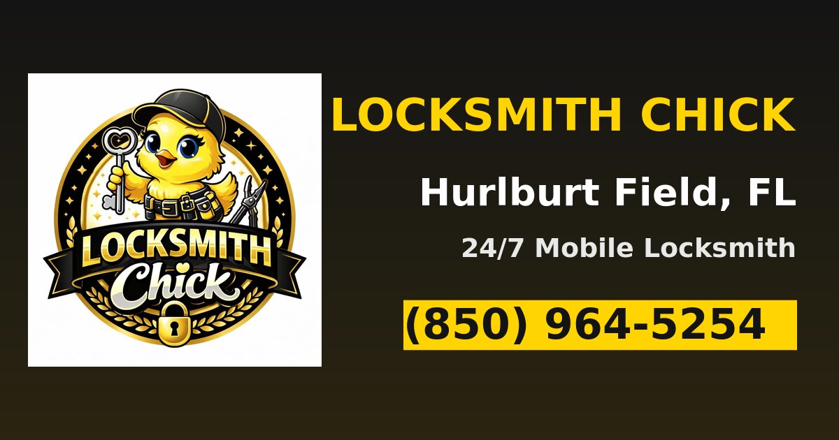Locksmith Chick — 24/7 locksmith in Hurlburt Field, FL — call (850) 964-5254