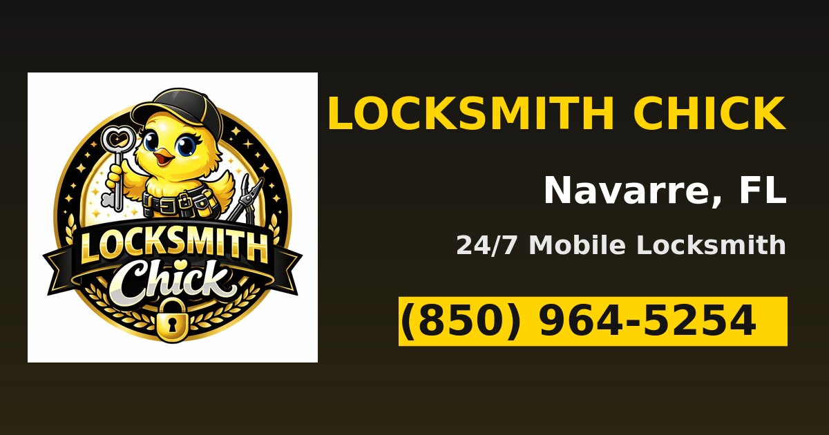 Locksmith Chick — 24/7 locksmith in Navarre, FL — call (850) 964-5254