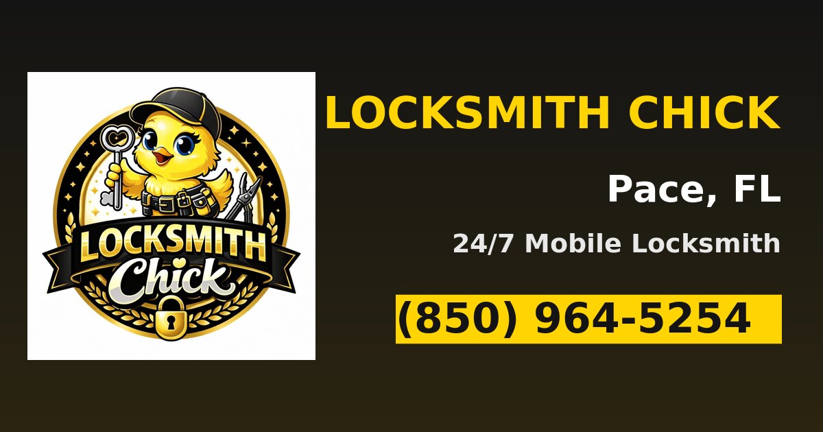 Locksmith Chick — 24/7 locksmith in Pace, FL — call (850) 964-5254
